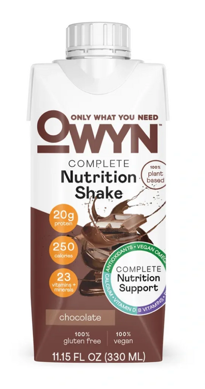 CHOCOLATE Nutrient Shake (12 cartons, 20g Protien) = Dinh Dưỡng Thay Phần Ăn