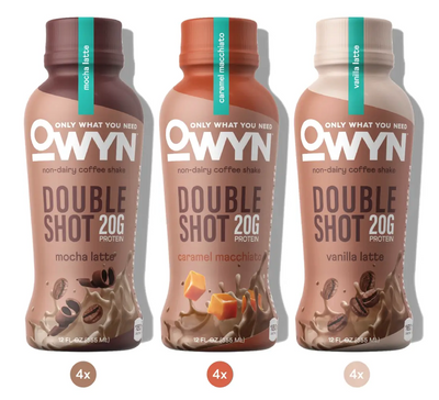 DoubleShot Protein COFFEE Shakes (Hổ Trợ Thêm Chất ĐẠM/Protein)