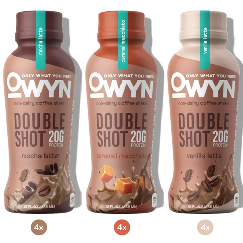 DoubleShot Protein COFFEE Shakes (Hổ Trợ Thêm Chất ĐẠM/Protein)